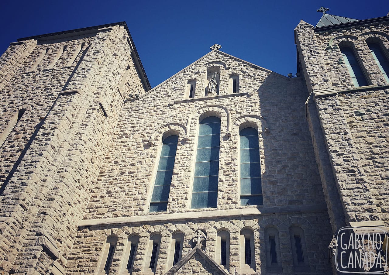 A igreja católica de St Patrick – Gaby no Canadá